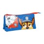 Dreifaches Mehrzweck-Etui The Paw Patrol Blau 22 x 12 x 2 cm von The Paw Patrol, Federmäppchen - Ref: S0740177, Preis: 7,60 €...