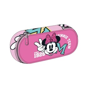 Bolsa Escolar Minnie Mouse Fúcsia 8,5 x 5 x 22,5 cm de Minnie Mouse, Estojos - Ref: S0740205, Preço: 8,92 €, Desconto: %