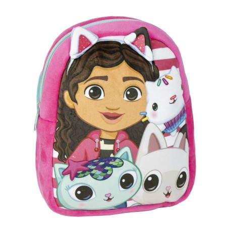 Mochila Escolar Gabby's Dollhouse Cor de Rosa de Gabby's Dollhouse, Mochilas infantis - Ref: S0740224, Preço: 9,16 €, Descont...