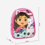 Mochila Escolar Gabby's Dollhouse Cor de Rosa de Gabby's Dollhouse, Mochilas infantis - Ref: S0740224, Preço: 9,16 €, Descont...