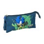 School Case Sonic Dark blue by Sonic, Pencil cases - Ref: S0740238, Price: 7,60 €, Discount: %