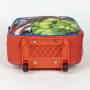 School Rucksack with Wheels The Avengers Blue 25 x 30 cm by The Avengers, Children's Backpacks - Ref: S0740458, Price: 12,37 ...