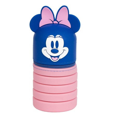 School Case Minnie Mouse Pink by Minnie Mouse, Pencil cases - Ref: S0740668, Price: 8,08 €, Discount: %