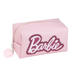 Travel Vanity Case Barbie Light Pink 100 % Polyurethane 23 x 13 x 9 cm by Barbie, Cosmetic Cases - Ref: S0741079, Price: 8,08...