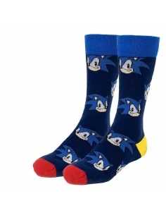 Chaussettes Sonic Bleu foncé de Sonic, Chaussettes Classiques - Ref: S0737742, Precio: €4.61, Descuento: %