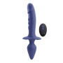 Vibrador Anal Cassini Preto Gender X Dual Defender Roxo | Tienda24 Tienda24.eu