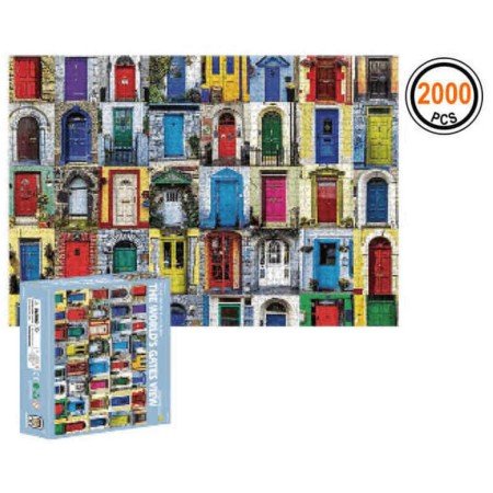 Puzzle Doors 2000 pcs de BigBuy Kids, Puzzles - Ref: S1127893, Precio: 12,58 €, Descuento: %