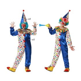 Costume Male Clown Kids 3-4 Years by BigBuy Carnival, Kids & Toddlers - Ref: S1128825, Price: 11,23 €, Discount: %