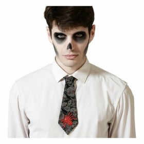 Tie Cobweb Halloween by BigBuy Carnival, Ties and cummerbunds - Ref: S1132659, Price: 0,74 €, Discount: %