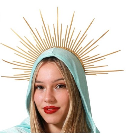 Headband Golden Virgin by BigBuy Carnival, Sets & Kits - Ref: S1133989, Price: 3,65 €, Discount: %