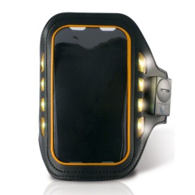 Bracelet de Sport avec LED KSIX 4" Noir Néoprène de KSIX, Amplificateurs de signal - Réf : S1902443, Prix : 6,38 €, Remise : %