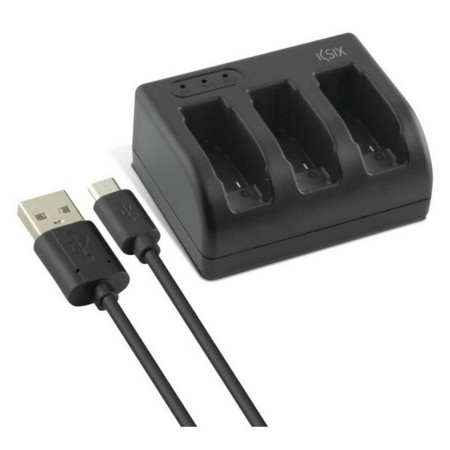 GoPro Battery Charger KSIX Hero 5 USB-C Black by KSIX, Camera lenses - Ref: S1902488, Price: 4,09 €, Discount: %