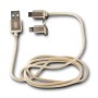 USB Cable to Micro USB and Lightning KSIX by KSIX, Chargers - Ref: S1902984, Price: 4,09 €, Discount: %