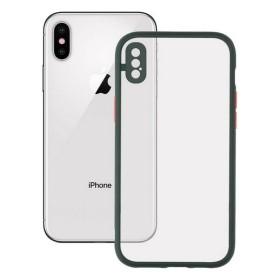 Mobile cover iPhone X/XS KSIX Duo Soft Green by KSIX, Cases & Covers - Ref: S1904858, Price: 4,02 €, Discount: %