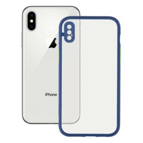 Mobile cover iPhone X , XS KSIX Duo Soft Blue by KSIX, Cases & Covers - Ref: S1904919, Price: 4,02 €, Discount: %