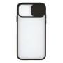 Funda para Móvil con Borde de TPU iPhone 12 Mini KSIX Duo Soft Cam Protect Negro | Tienda24 - Global Online Shop Tienda24.eu