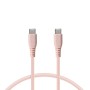 Cable de Datos/Carga con USB KSIX Rosa 1 m de KSIX, Cables Lightning - Ref: S1906079, Precio: 4,40 €, Descuento: %