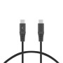 Cable USB-C a USB-C KSIX Negro | Tienda24 - Global Online Shop Tienda24.eu