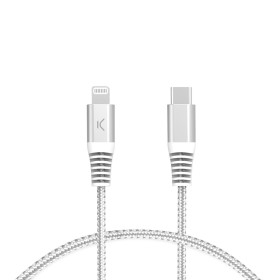 Cable USB-C a Lightning KSIX Gris de KSIX, Cables USB - Ref: S1906501, Precio: 17,13 €, Descuento: %