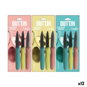 Set di Coltelli Quttin Samba 3 Pezzi 19,5 x 2 x 1 cm (12 Unità) di Quttin, Set di coltelli da cucina - Rif: S2226667, Prezzo:...