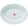 Serving Platter Bormioli Toledo White Glass Oval 34 x 26,5 x 1,8 cm (12 Units) by Bormioli, Plates and dishes - Ref: S2227476...