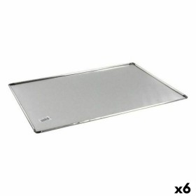 Baking tray VR Aluminium Rectangular 44 x 31 x 0,5 cm (6 Units) by VR, Roasting Pans - Ref: S2227514, Price: 32,79 €, Discoun...