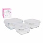 Conjunto de 3 Lancheiras LAV Cristal (8 Unidades) (3 pcs) de LAV, Armazenamento de alimentos - Ref: S2227737, Preço: 85,55 €,...