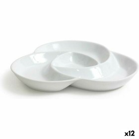 Plateau apéritif Poppy 25 x 25 x 3,4 cm (12 Unités) de BigBuy Cooking, Plats et plateaux - Réf : S2227761, Prix : 55,66 €, Re...