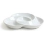 Snack tray Poppy 25 x 25 x 3,4 cm (12 Units) | Tienda24 - Global Online Shop Tienda24.eu