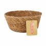 Multi-purpose basket Privilege Brown 17 x 17 x 7 cm wicker Circular (18 Units) | Tienda24 - Global Online Shop Tienda24.eu