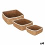 Set de basket Privilege  3 Pièces osier 17 cm (3 Pièces) (4 Unités) | Tienda24 - Global Online Shop Tienda24.eu