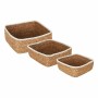 Basket set Privilege  3 Pieces wicker 17 cm (3 Pieces) (4 Units) | Tienda24 - Global Online Shop Tienda24.eu