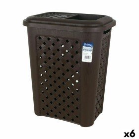 Pedal bin White Plastic 50 L (3 Units) | Tienda24 - Global Online Shop Tienda24.eu