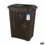 Rubbish bin Tontarelli Arianna 30 L Wengue (6 Units) by Tontarelli, Wastebaskets - Ref: S2228283, Price: 55,45 €, Discount: %