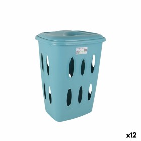 Cesto de Roupa Suja Tontarelli Laundry Azul 41 x 33,2 x 54,5 cm (12 Unidades) de Tontarelli, Cestos para fornos rebatíveis - ...