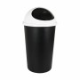 Rubbish Bin Tontarelli Big hoop White Black 45 L (10 Units) | Tienda24 - Global Online Shop Tienda24.eu