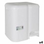 Waste bin Tontarelli Patty White (4 Units) | Tienda24 - Global Online Shop Tienda24.eu