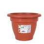 Plant pot Dem Squares Circular Brown 20 x 20 x 15 cm (6 Units) | Tienda24 - Global Online Shop Tienda24.eu