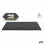 Plateau Santa Clara Alfares Ardoise 30 x 13 cm (20 Unités) de Santa Clara, Plats et plateaux - Réf : S2228772, Prix : 38,26 €...