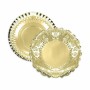 Snack tray Algon Golden Circular 35 x 35 x 2 cm (48 Units) by Algon, Plates and dishes - Ref: S2229309, Price: 35,20 €, Disco...