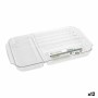 Bandeja com Compartimentos Confortime poliestireno 30 x 17,7 x 2,6 cm 12 Unidades (30 x 17 x 2,6 cm) de Confortime, Classific...