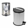 Waste bin Confortime Silver Metal 4 Units 9 L 23 x 33 cm (23 x 23 x 33 cm) | Tienda24 - Global Online Shop Tienda24.eu