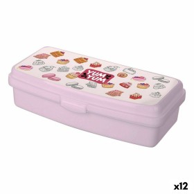 Lunchbox Pinypon Blau Rosa 21.5 x 12 x 6.5 cm | Tienda24 - Global Online Shop Tienda24.eu