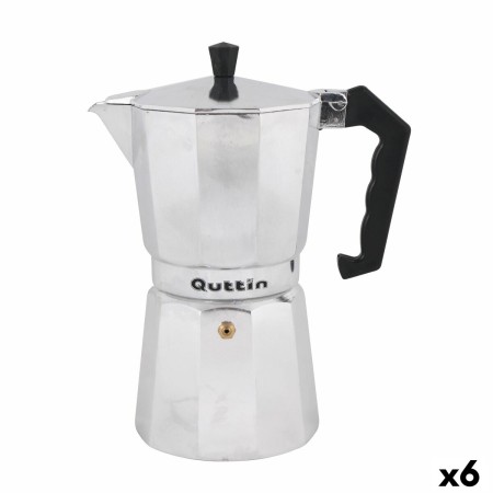 Italian Coffee Pot Quttin 9 Cups (6 Units) by Quttin, Stovetop Coffee Makers - Ref: S2230434, Price: 56,69 €, Discount: %