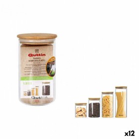 Barattolo Quid City Con coperchio 550 ml Grigio Plastica (12 Unità) | Tienda24 - Global Online Shop Tienda24.eu