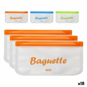 Sacchetto Riutilizzabile per Alimenti Quttin 3 Pezzi 30 x 15 cm (18 Unità) di Quttin, Conservazione di alimenti - Rif: S22305...