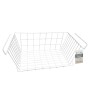 Basket for Kitchen Shelf Confortime White 43 x 24,4 x 18,5 cm (12 Units) | Tienda24 - Global Online Shop Tienda24.eu