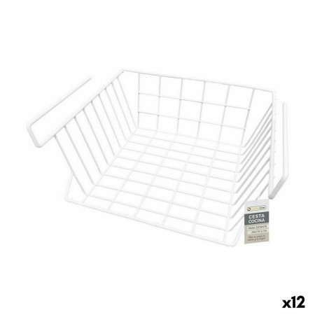 Corbeille pour étagère de cuisine Confortime Blanc 29 x 27 x 15 cm (12 Unités) | Tienda24 - Global Online Shop Tienda24.eu