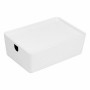 Stackable Organising Box Confortime With lid 26 x 17,5 x 8,5 cm (10 Units) | Tienda24 - Global Online Shop Tienda24.eu