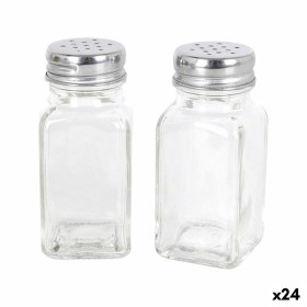 Huilier DKD Home Decor Vinaigrier Transparent Métal Verre (2 Unités) (2 pcs) | Tienda24 - Global Online Shop Tienda24.eu